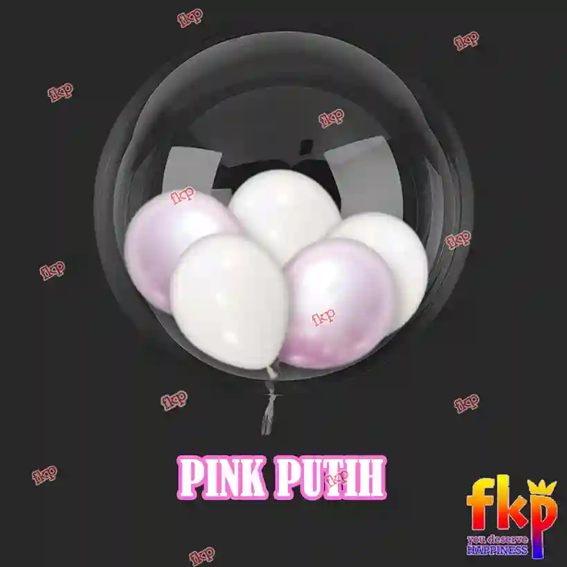 Putih - Pink